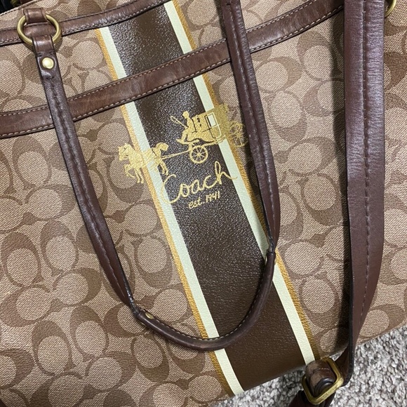 COACH BABY DIAPER BAG - Picture 2 of 4